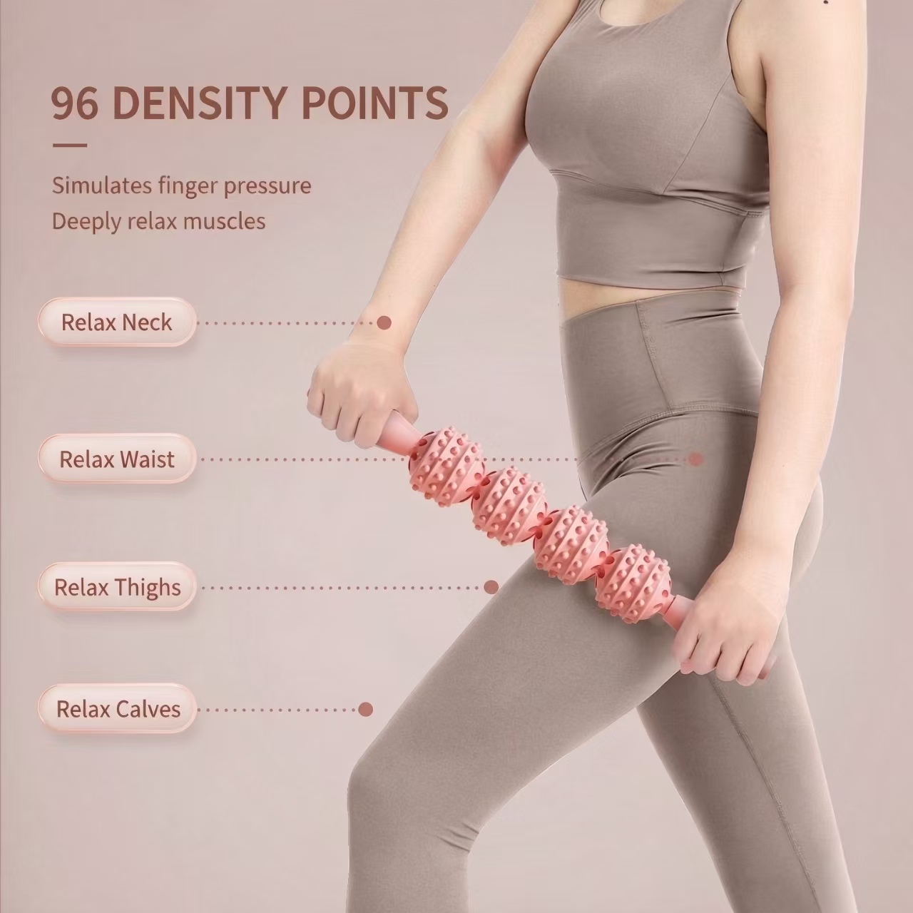 Alignment Stick Set - Bastão de Massagem Yoga Wolf Tooth,