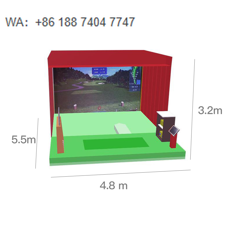 Simulador de Golfe Interativo  - Golf Equipment Operator avaliação e preço